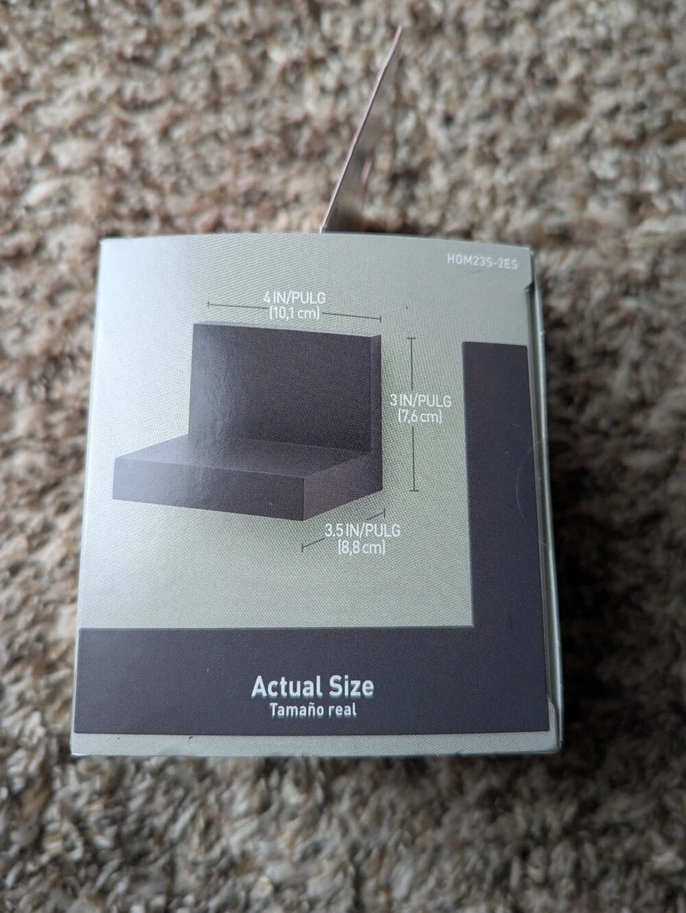 Command Black Display Ledges- Set of 2